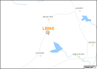 map of Lanhe
