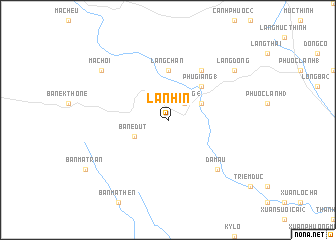 map of Lân Hin