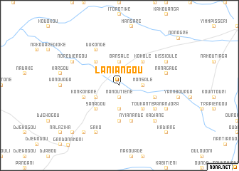 map of Laniangou