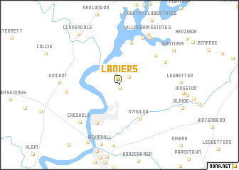 map of Laniers