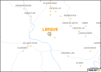 map of La Nieve