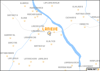 map of La Nieve