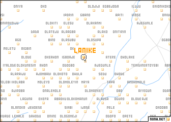 map of Lanike