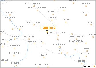 map of Laninka