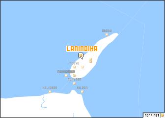 map of Laninoiha