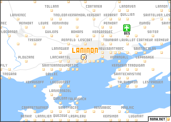 map of Laninon