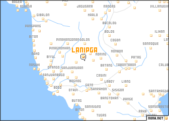 map of Lanipga