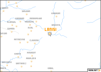 map of Lanisi