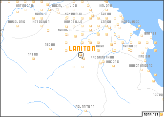 map of Laniton