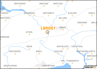 map of Lanivet