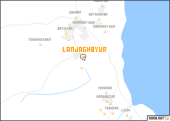 map of Lanjaghbyur