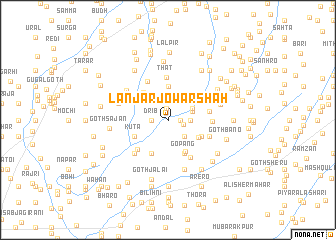 map of Lanjār Jowār Shāh