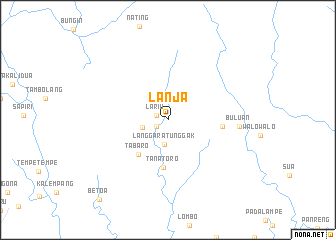 map of Lanja