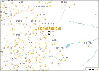 map of Lanji Bhurji