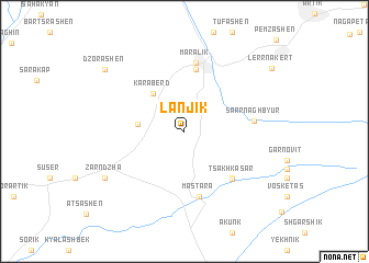 map of Lanjik