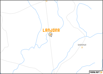 map of Lanjora