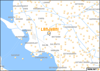 map of Lanjwāni