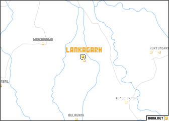 map of Lankāgarh