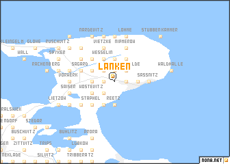 map of Lanken