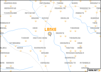 map of Lanké