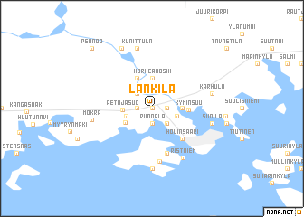 map of Lankila