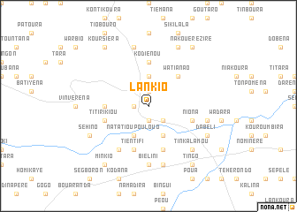 map of Lankio