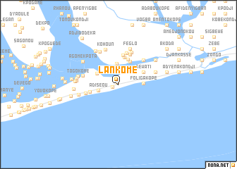 map of Lankomé