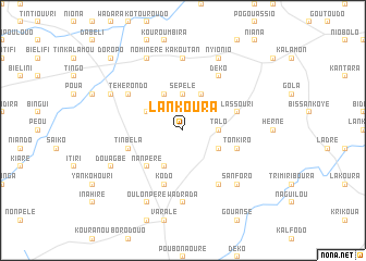 map of Lankoura