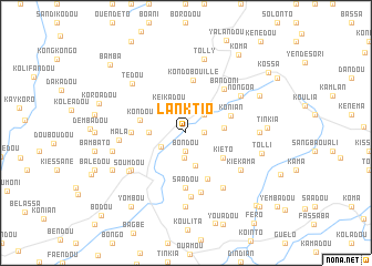 map of Lanktio