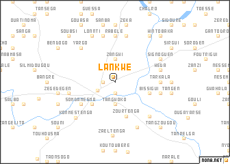 map of Lankwé