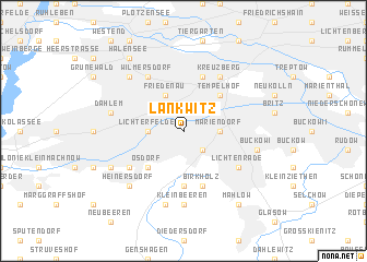 map of Lankwitz