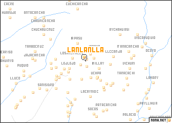 map of Lanlanlla