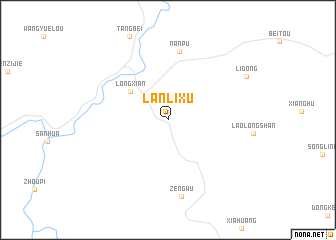 map of Lanlixu