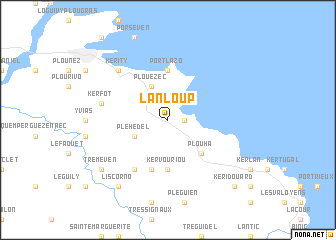 map of Lanloup