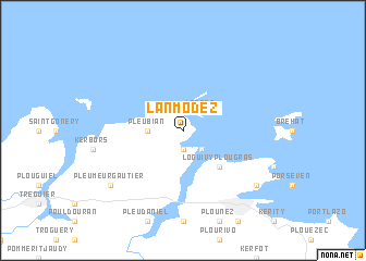 map of Lanmodez