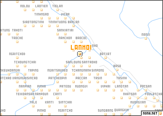 map of Lan Moi