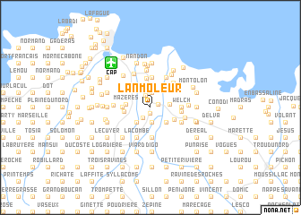 map of Lan Moleur