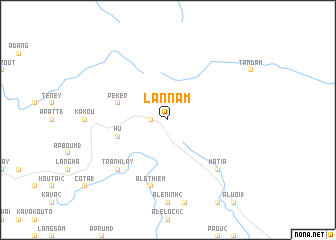 map of Lan Nam