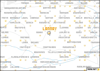 map of Lannay