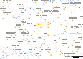 map of Lannen