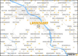 map of Lannesdorf