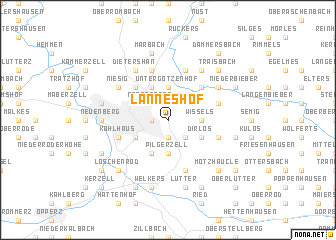 map of Lanneshof