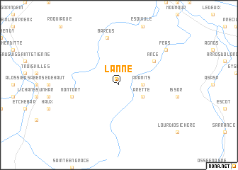 map of Lanne