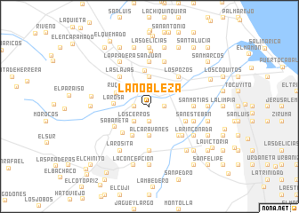 map of La Nobleza