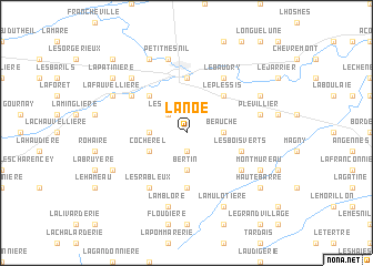 map of La Noë