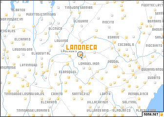 map of La Noneca