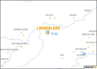 map of La Nopalera
