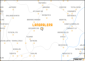 map of La Nopalera