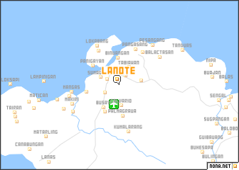 map of Lanote