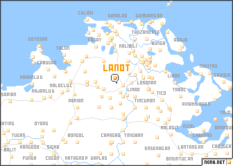 map of Lanot